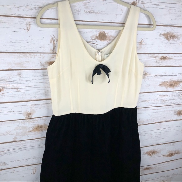 Alexandra Grecco silk velvet bow detail sleeveless - Picture 3 of 8